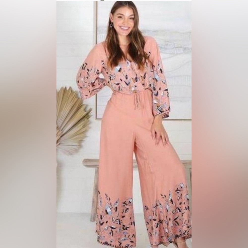 JAASE peach jumpsuit